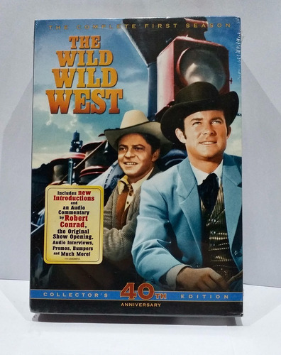 Wild Wild West Jim West Primera Temporada 7 Dvd  Box  Nuevo