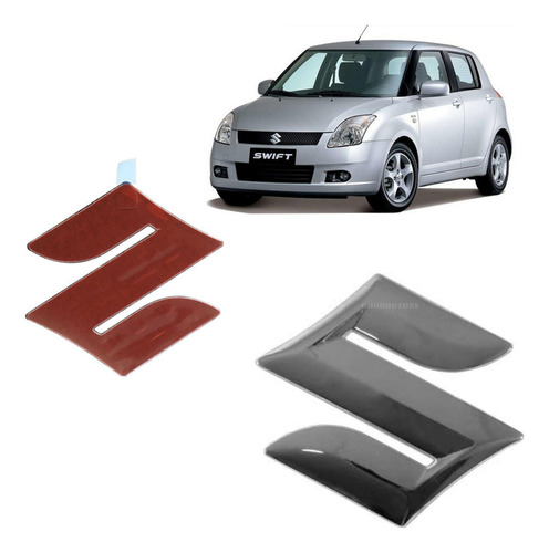 Emblema (s) Cromado Trasero Suzuki Swift 2004-2011