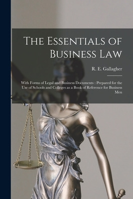 Libro The Essentials Of Business Law [microform]: With Fo...