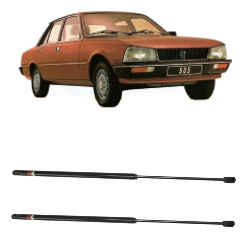 Kit X2 Amortiguador Baul Peugeot 505 Hasta Año 1983