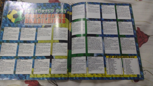 Álbum Campeonato Brasileiro De 1997 Completo E Colado (Usado)