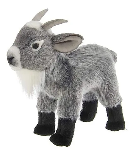 Peluche De Cabra Gris