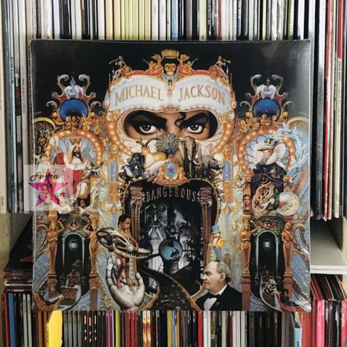 Vinilo Michael Jackson Dangerous 2 Lps Eu Import.