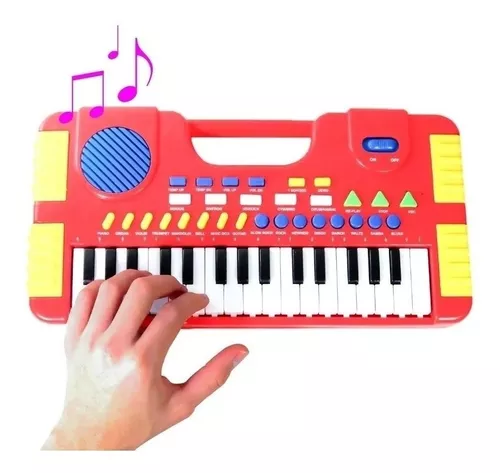 Teclado Infantil Musical Brinquedo Importway 31 Teclas - Piano