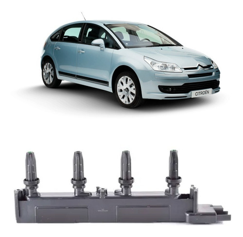 Bobina Para Citroen C4 2.0 2004 2008