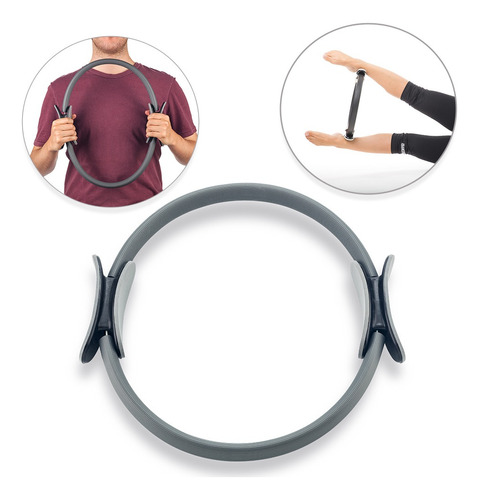 Aro De Pilates Ring Plástico Músculos Ejercicio Deporte