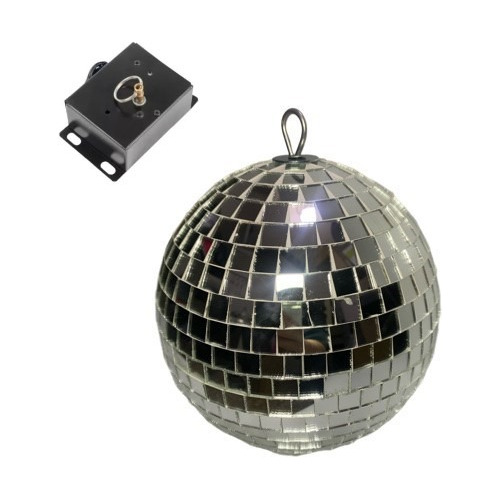 Esfera Espejada Bola Boliche Dj 30 + Motor El Mejor Precio