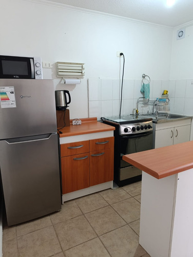Arriendo Departamento Amoblado Con Estacionamiento