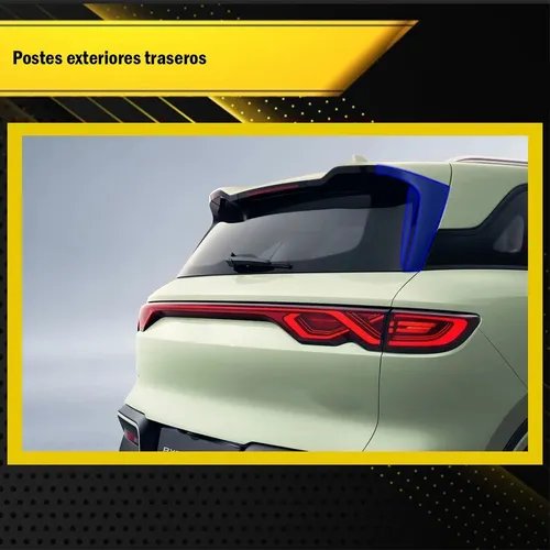 Película Protectora Kit Ppf For Postes De Byd Yuan Pro