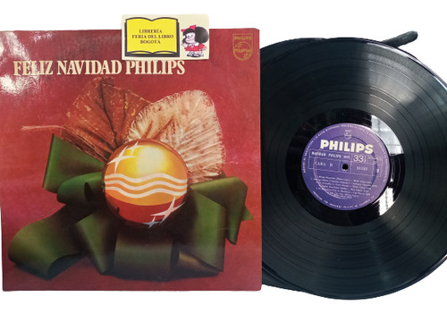 Lp - Acetato - Feliz Navidad - Philips - Villancicos 