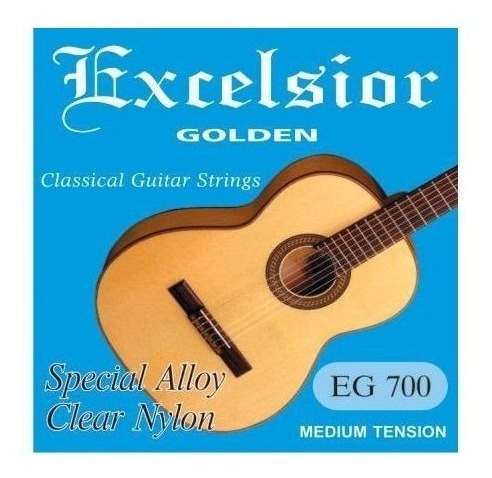 Encordado Cuerdas Para Guitarra Criolla Excelsior Eg 700