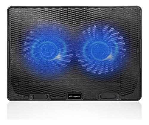 Base Para Notebook C3tech Nbc-50bk 15,6 Polegadas Preto Cor Do Led Azul