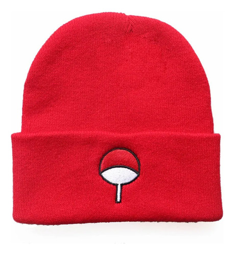 Gorro Pasamontaña Rojo Clan Uchiha Naruto