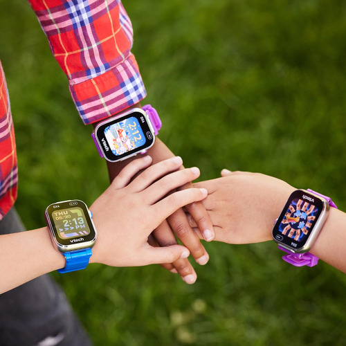 Reloj Inteligente Vtech Kidizoom Dx4 Con 2 Cámaras, Reproduc