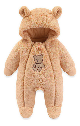 A Ropa Invierno Bebé Abrigo Algodón Grueso Mono Recién