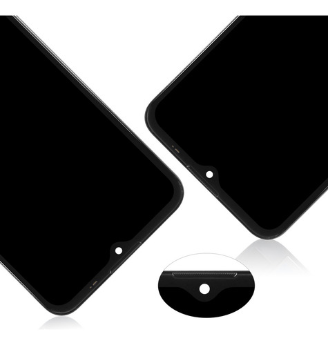 Tela da marca Srjtek com moldura para Moto G10 Xt2127-2 G30 Xt2129-1, tela sensível ao toque Xt2129-2 G20 preta