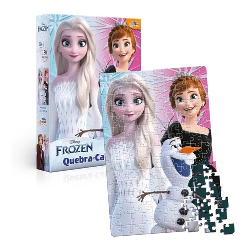 Quebra-Cabeça - 150 Peças - Disney - Frozen - ToysterTOYSTERQuebra  CabeçaOficina Brinquedos