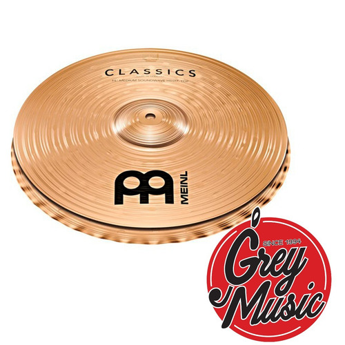 Platillo Meinl C14msw Classics Medium Soundwave Hihat 14