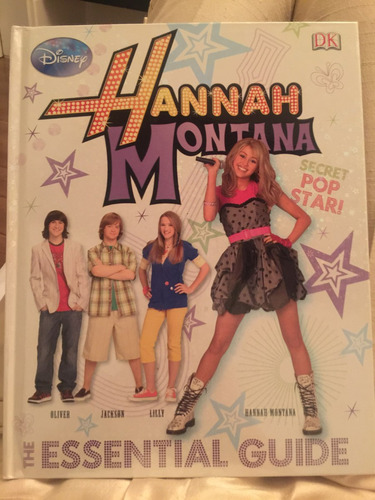 Livro Capa Dura Hannah Montana The Essential Guide 