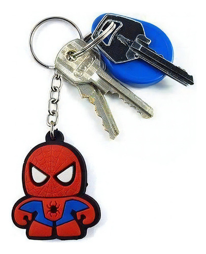 Chaveiro Emborrachado Cute - Homem Aranha