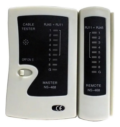 Network Cable Tester Testador Cabo De Rede Rj45 E Rj11