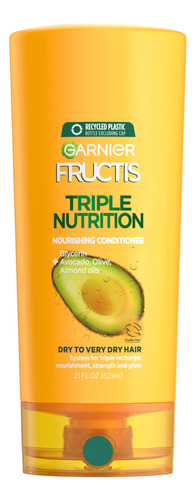 Garnier Fructis Triple Nutrition Acondicionador, Cabello Se.