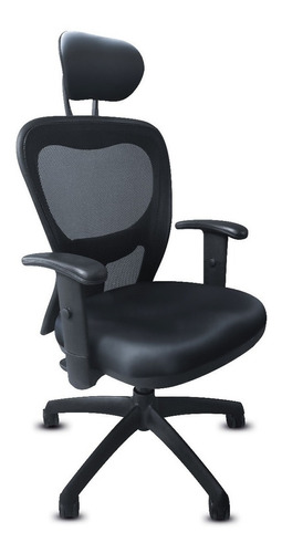 Cadeira de escritório Rossi Citiz con cabezal  preta