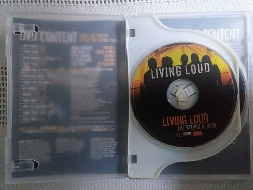 Cd+dvd Living Loud - Loud And Live ( Ex Ozzy, Rainbow, Heep. (Usado)
