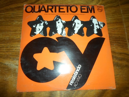 Quarteto Em Cy - Resistindo Ao Vivo * Vinilo Brasil