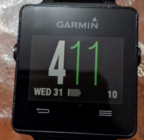 Reloj Pulsera Garmin Vivoactive Genuino Icon Cable De Carga (Usado)