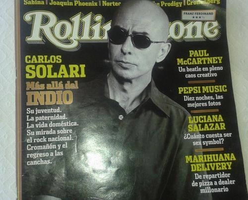 Revista Rolling Stone Indio Solari  Noviembre 2005