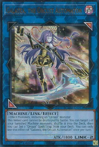 Yugioh!! Galatea, The Orcust Automaton Galatea The Orcust Automaton Inglés (Usado)