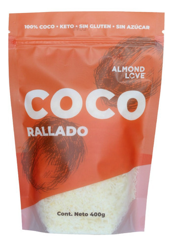 Coco rallado Almond Love Coco Rallado Almond Love 400 g de 400g x 1u