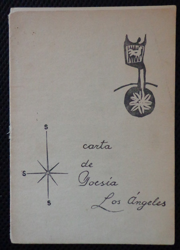 Deisler Carta Poesía Los Angeles Rojas Teillier Parra