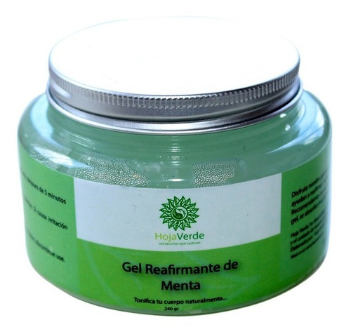 Gel Reafirmante, Formula En Base Ac. Esencial De Menta