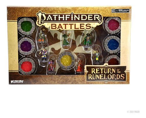 Set De Miniaturas De Sobremesa Wizkids Pathfinder Battles Re