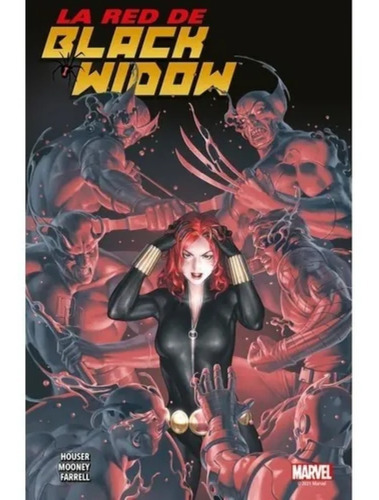 La Red De Black Widow Comic Panini Marvel Tomo Unico