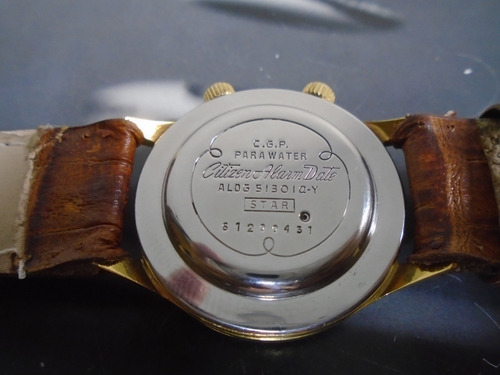 Citizen Antigo Alarm Date Despertador Cal 3101 S'60 Raro