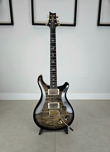 Prs Modern Eagle Quatro Me4 Charcoal Burst Killer 2012 Usa Destro Cinza-escuro Ébano (Usado)