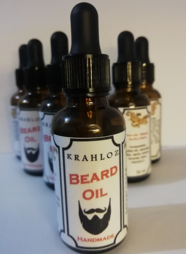 Imagen 2 de 3 de Aceite Para Barba , Krahloz, Producto Natural