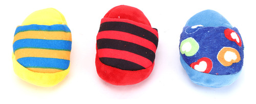 Juguete De Peluche Para Perros, 3 Piezas, Con Forma De Pantu