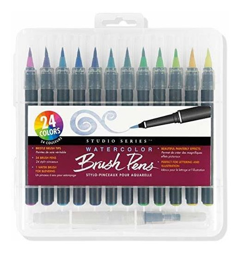 Book : Studio Series Watercolor Brush Marker Pens (set Of 2