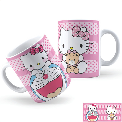 Taza Cerámica Hello Kitty Ak Calidad