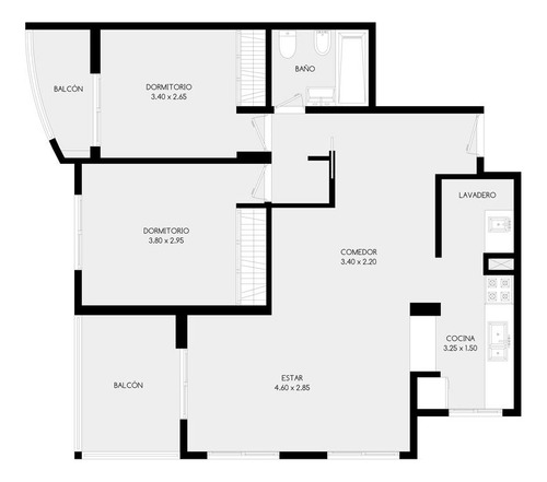 65 Entre 28 Y 29 La Plata - Departamento De Dos Dormitorios Con Cochera En Venta
