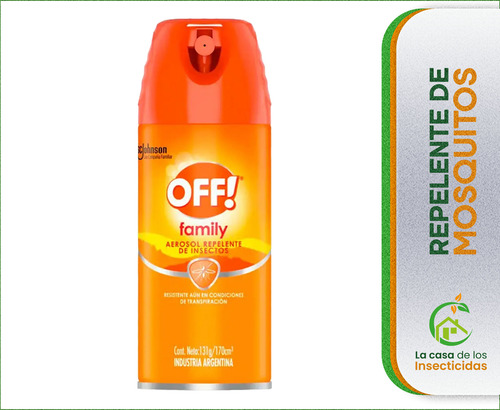 Repelente Off Naranja Aerosol 165 Cm Original X 12 Unidades