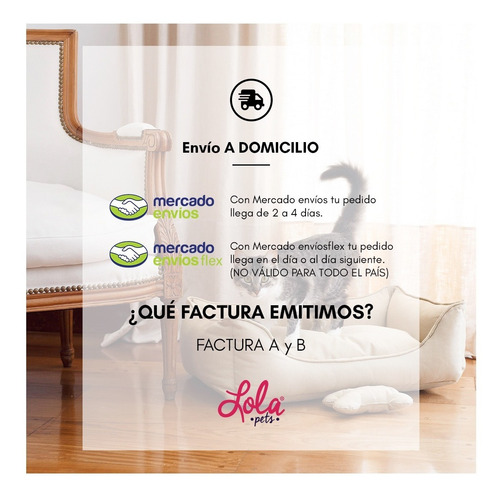 Cama Para Perro Lola Pets Redondo Mediano Con Iman De Regalo