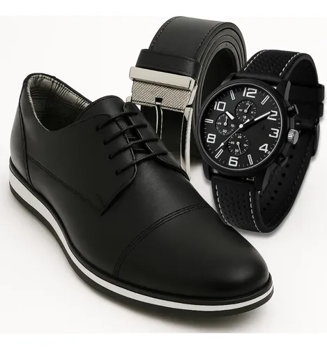 Kit Oxford + Relógio + Cinto