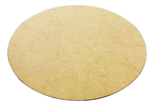 Círculos Diámetro 25 Cm 10 Piezas De Mdf Natural 3 Mm