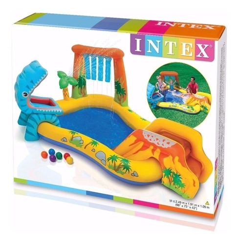 Playcenter Picapiedras Inflable Intex #57444