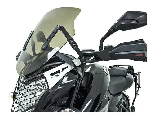  RKRCXH - Parabrisas de motocicleta para Bajaj Pulsar NS200 NS  200 Deflector Protector de moto frontal de viento Accesorios de parabrisas  doble burbuja motocicleta deflector de viento parabrisas : Automotriz